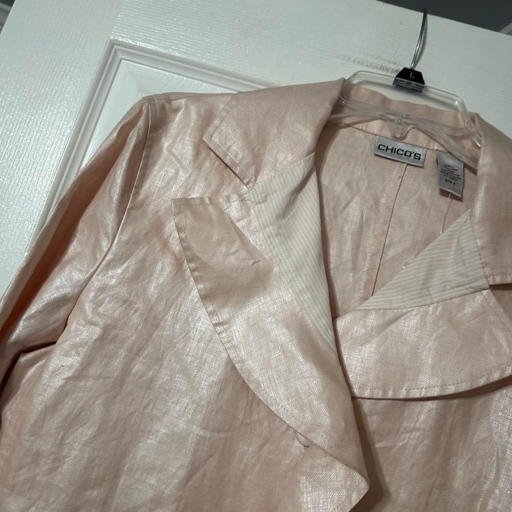 Chico's Delicate Ruffled Constance Jacket - Picture 5 of 16